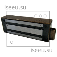 Электромагнитный замок VIZIT-ML400M-40