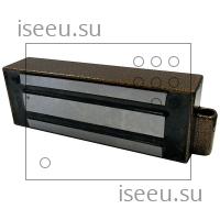 Электромагнитный замок VIZIT-ML400M-50