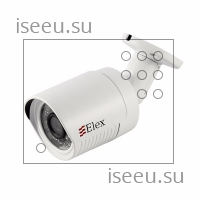Видеокамера Elex IP-4 OF H265