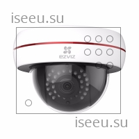 Видеокамера Ezviz C4S (PoE)