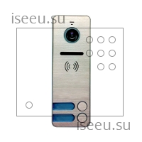Вызывная панель Tantos iPanel 2 (Metal) 2 аб.