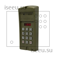 Вызывная панель Vizit БВД-316F