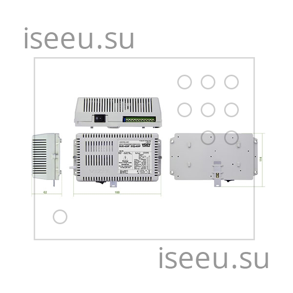 Блок управления домофоном Vizit БУД-420Р
