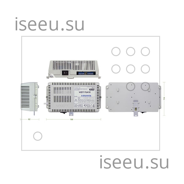 Пульт консьержа домофонов Vizit-TU418