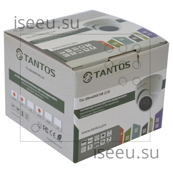 Видеокамера Tantos TSc-EBm600CHB(2.8)