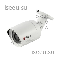Видеокамера Elex IP-4 OF H265