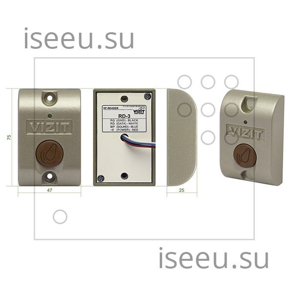 Контроллер ключей VIZIT-KTM600R