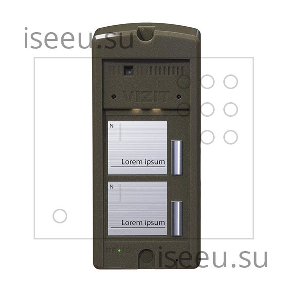 Вызывная панель Vizit БВД-306FCP-2
