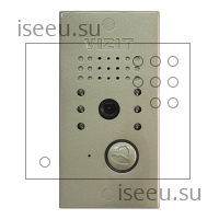 Вызывная панель Vizit БВД-411CBL