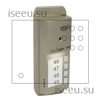 Вызывная панель Vizit БВД-444CP-4/R