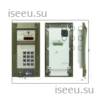 Вызывная панель Vizit БВД-М202RTCP