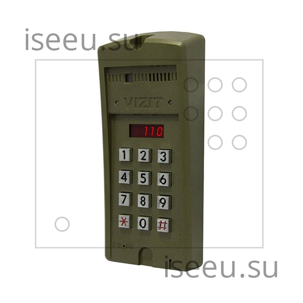 Вызывная панель Vizit БВД-SM110FCP