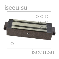 Электромагнитный замок Vizit - ML 300M-40